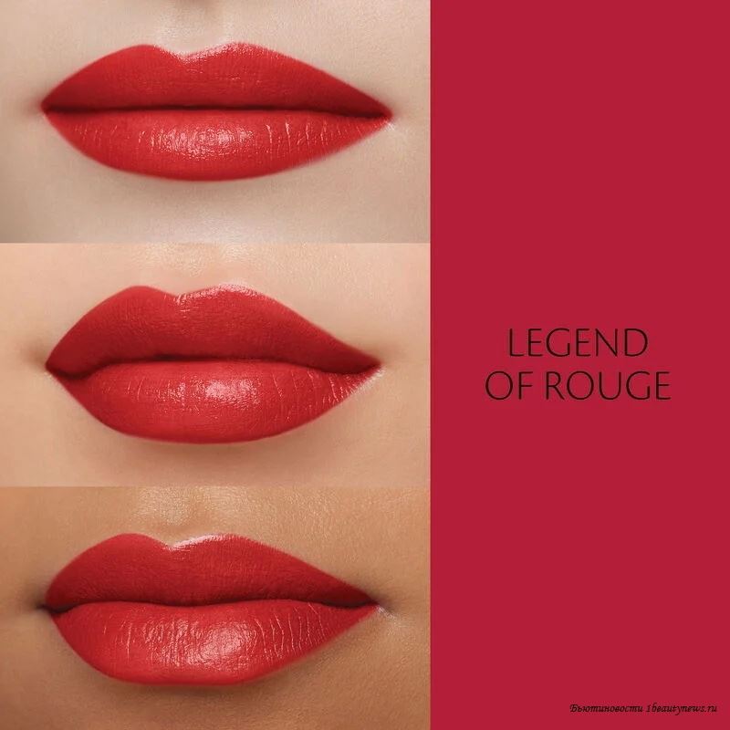Cle de Peau Legend Collection Lipstick Matte 103 Legend of Rouge - Swatches