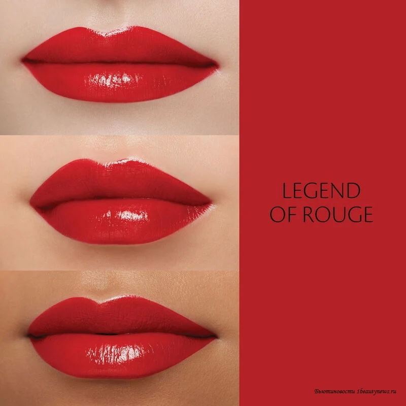 Cle de Peau Legend Collection Lipstick 103 Legend of Rouge - Swatches