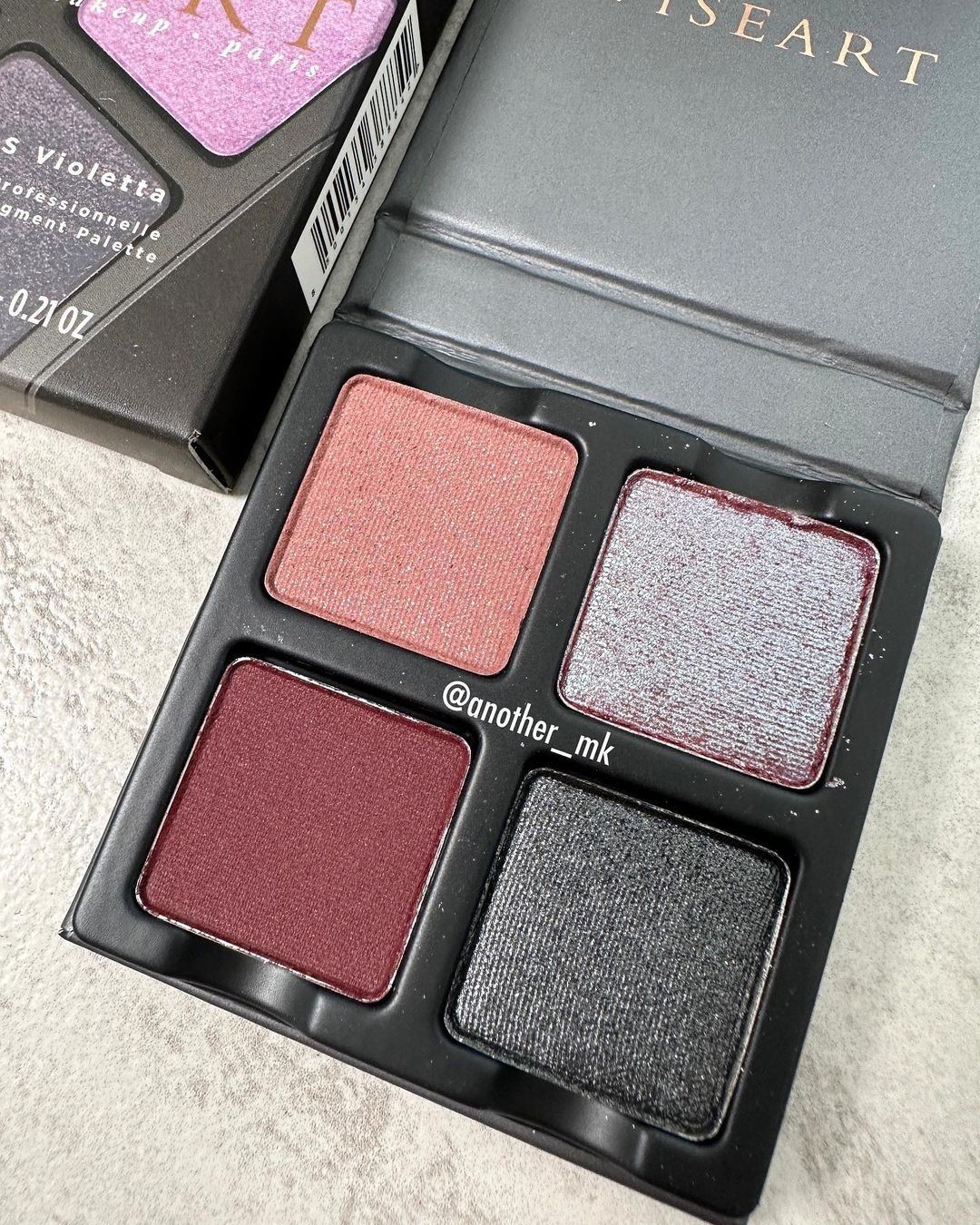 Viseart Eyeshadow Palette Petit Fours - Swatches