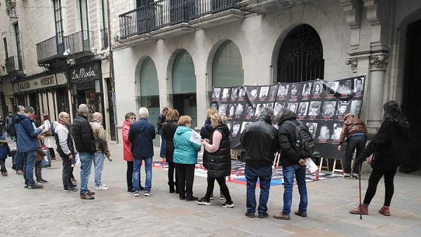 В Испании украинцы попытались сорвать акцию в поддержку Донбасса
