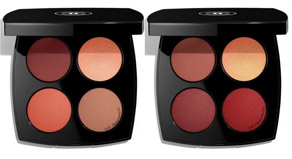Chanel Les 4 Rouges Yeux Et Joues Eyeshadow and Blush Palette Spring Summer 2023