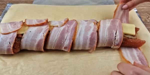 Свиная вырезка в беконе: рецепт с духовкой