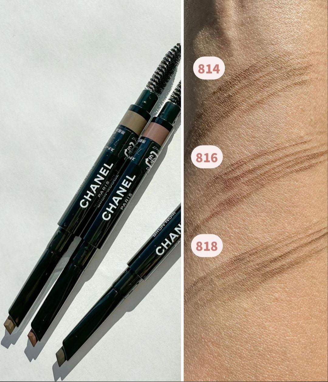 Chanel Stylo Sourcils Waterproof Spring 2023 - Swatches