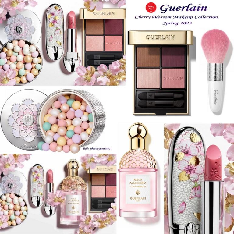 Весенняя коллекция макияжа Guerlain Cherry Blossom Makeup Collection Spring 2023
